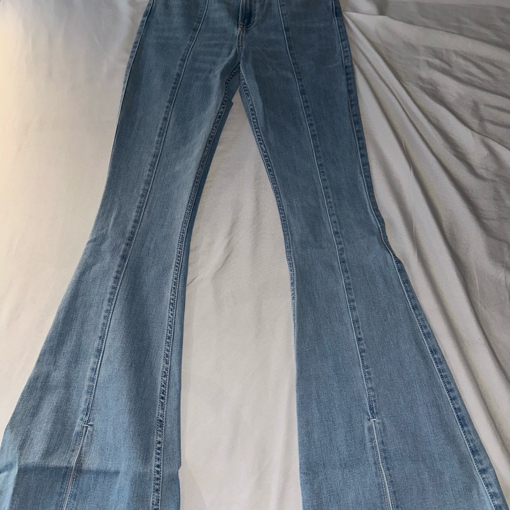 Hollister Light Blue Flare Jeans